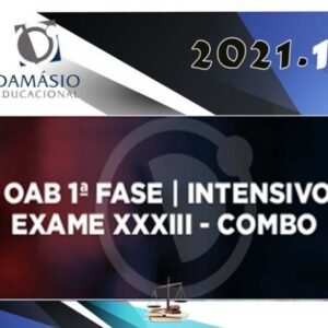 1ª Fase OAB XXXIII Exame - COMBO (Intensivo + Reta Final + Mentoria) Damásio 2021