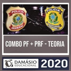 COMBO PF + PRF 2020 – Teoria - DAMÁSIO - Rateio Policia Federal e Policia Rodoviaria Ferderal