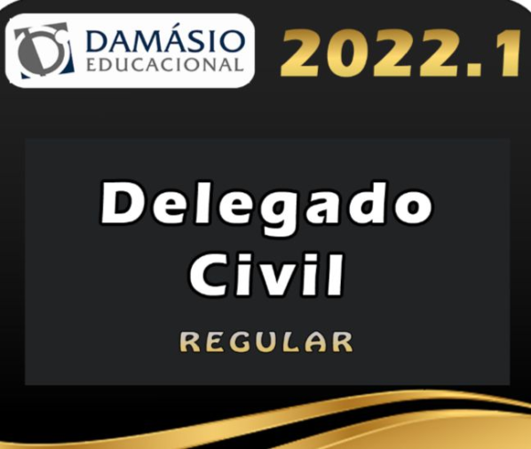 DPC – Delegado de Polícia Civil- Damasio 2022 – Regular - Rateio Delta Estados Extensivo Policia Civil
