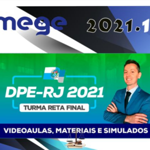 DPE-RJ Reta Final - Pos-edital - Defensor Público do Rio de Janeiro - 2021- Mege - DPERJ