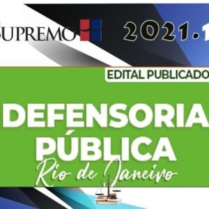 DPE-RJ Reta Final - Pós-edital - Defensor Público do Rio de Janeiro - 2021- Supremo (TEORIA E EXERCICIOS)
