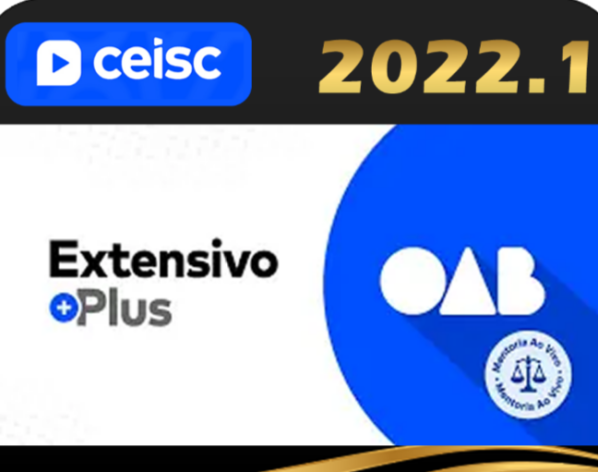 OAB 1ª Fase XXXV Exame (Extensivo Plus) CEISC 2022