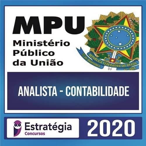 MPU 2020 – Analista – Contabilidade + Passo - ESTRATÉGIA - Rateio Ministerio Publico da Uniao