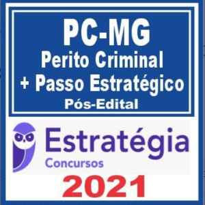PC MG (Perito Criminal + Passo) Pós Edital – Estratégia 2021 - Rateio POsEdital 2021 - PCMG Policia Civil Minas Gerais