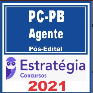 PC PB (Agente) Pós Edital – Estratégia 2021– 2021 (Pós-Edital) PC-PB Rateio PCPB PosEdital Paraiba Policia Civil 2021