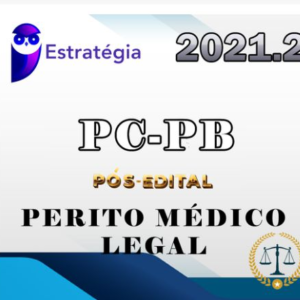 PC-PB - Polícia Civil (Perito Médico Legal) - EST 2021 Pós-Edital ESTRATEGIA - Pos-Edital- Rateio Policia CIvil PosEdital PCPB Paraiba Policial PC PB Delta