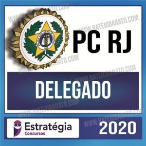 PC RJ 2020 – Delegado -ESTRATÉGIA - PCRJ Policia Civil Rio de Janeiro Delta