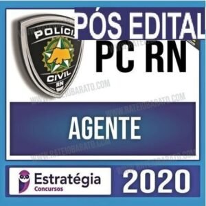 PC RN - AGENTE - ESTRATEGIA - RATEIO PCRN RIO GRANDE DO NORTE POLICIA CIVIL