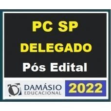 PC SP - Delegado Civil -  Pos Edital (DAMÁSIO 2022) Polícia Civil de São Paulo - Rateio Delta PCSP Policia Civil PosEdital 2022 Sao Paulo