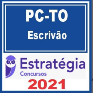 PC TO (Escrivão) Estratégia 2021 - RATEIO PCTO POLICIA CIVIL TOCANTINS