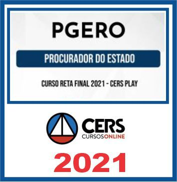 PGE RO (Procurador do Estado) Reta Final – Cers 2021