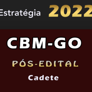 CBM-GO (Cadete) Estrategia 2022 (Pos Edital) - Rateio CBM GO Goias Bombeiros BMGO