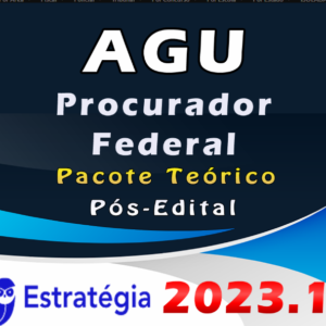 AGU (Procurador Federal) Pacote Teórico – ESTRATEGIA 2023 (Pós-Edital) - Rateio Procurador da República Procuradoria Pós Edital 2023 PR Pósedital