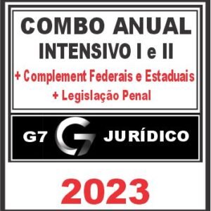 Anual (Intensivo I e II + Complementares Federais e Estaduais + LPE) G7 Jurídico 2023