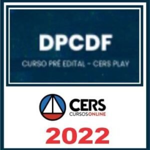 PC DF (Delegado de Polícia Civil) Cers 2022