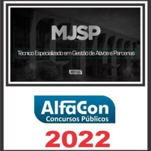 MJ SP (TÉCNICO ESPECIALIZADO EM GESTÃO) PÓS EDITAL – ALFACON 2022