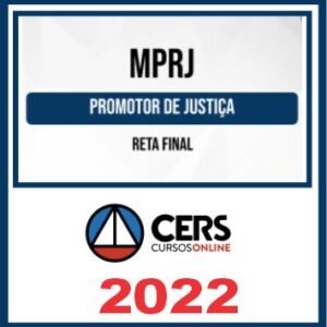 MP RJ (Promotor de Justiça) Pós Edital – Cers 2022