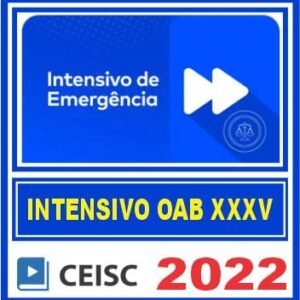 OAB 1ª fase XXXV Exame (Intensivo de Emergência)