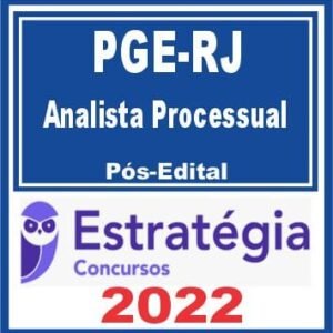 PGE RJ (Analista Processual) Pós Edital – Estratégia 2022