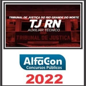 TJ RN (AUXILIAR TÉCNICO) ALFACON 2022