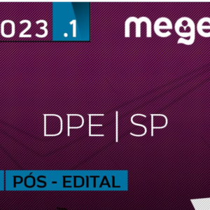 DPE | SP – Pós Edital – Defensor da Defensoria Pública de São Paulo [2023] Mege