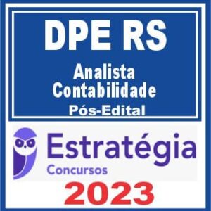 DPE RS (Analista – Contabilidade) Pós Edital – Estratégia 2023
