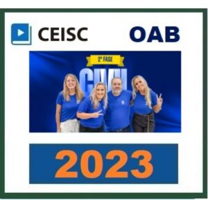 2ª Fase OAB XXXVII (37º) Exame - Direito Civil (CEISC 2023) Curso Regular + Repescagem