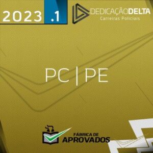PC PE – Agente e Escrivão da Polícia Civil de Pernambuco [2023] Dedicação