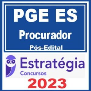 PGE ES (Procurador) Pós Edital – Estratégia 2023