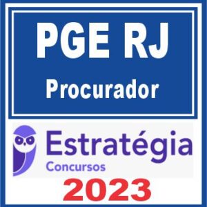 PGE RJ (Procurador) Estratégia 2023