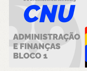 Concurso Nacional Unificado Área de Administração e Finanças Públicas Bloco 1 - Estrategia 2023