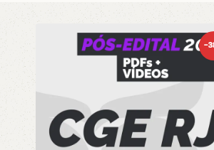 CGE RJ Auditor do Estado 2023 Pós-Edital