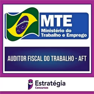 AFT Auditor Fiscal do Trabalho - Pós Edital - Estratégia - Bloco 4 CNU - Concurso Nacional Unificado Rateio