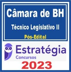 Câmara de BH (Técnico Legislativo II) Pós Edital – Estratégia 2023