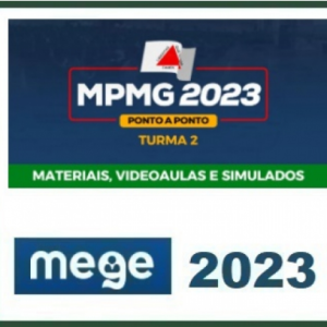 MP MG - Promotor - Ponto a Ponto (MEGE 2023)