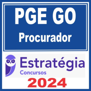 PGE GO (Procurador do Estado) Estratégia 2024 - Rateio Procuradoria Goiás