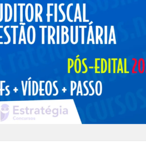 ISS Cuiabá Auditor Fiscal Gestor Pós-edital 2024 - Rateio Estrategia Pos Edital