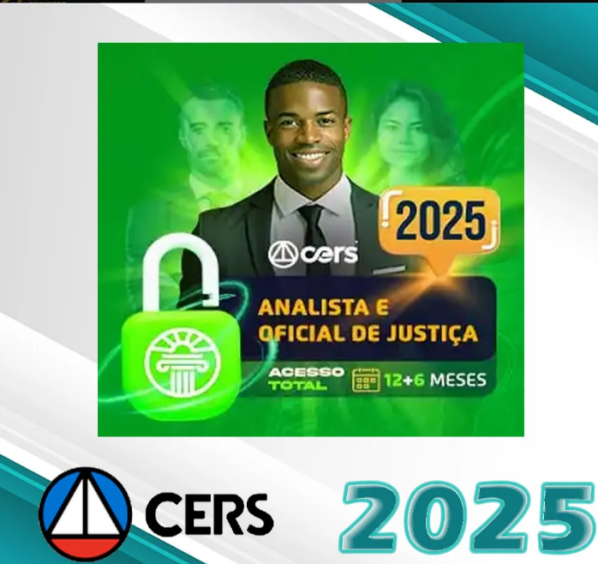 Tribunais | Analista Judiciário e Oficial de Justiça – CERS 2025